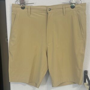 Men's FootJoy Tan Golf Shorts